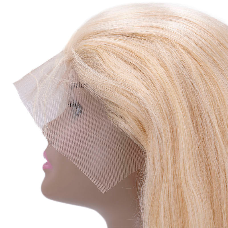 Brazilian Blonde Straight 13x4 Lace Front Wig - Inches Matter