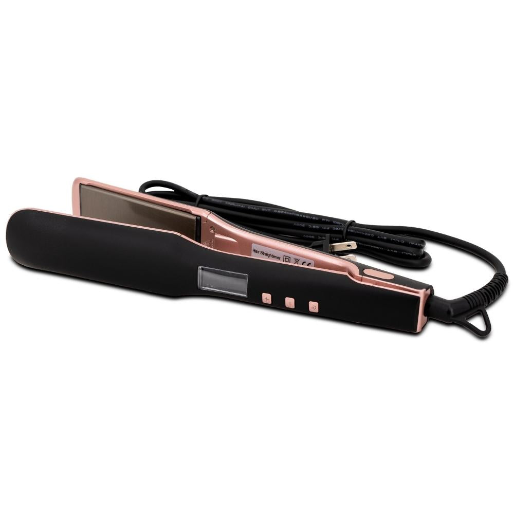 Black Titanium Flat Iron - Inches Matter