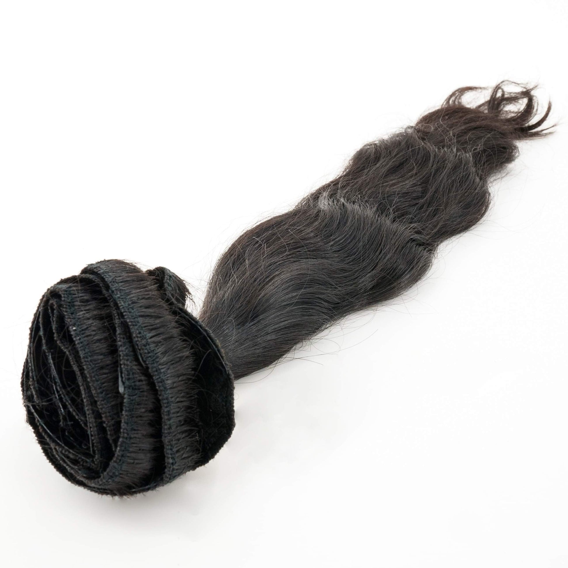 Indian Wavy Natural Black Clip-in Extensions - Inches Matter