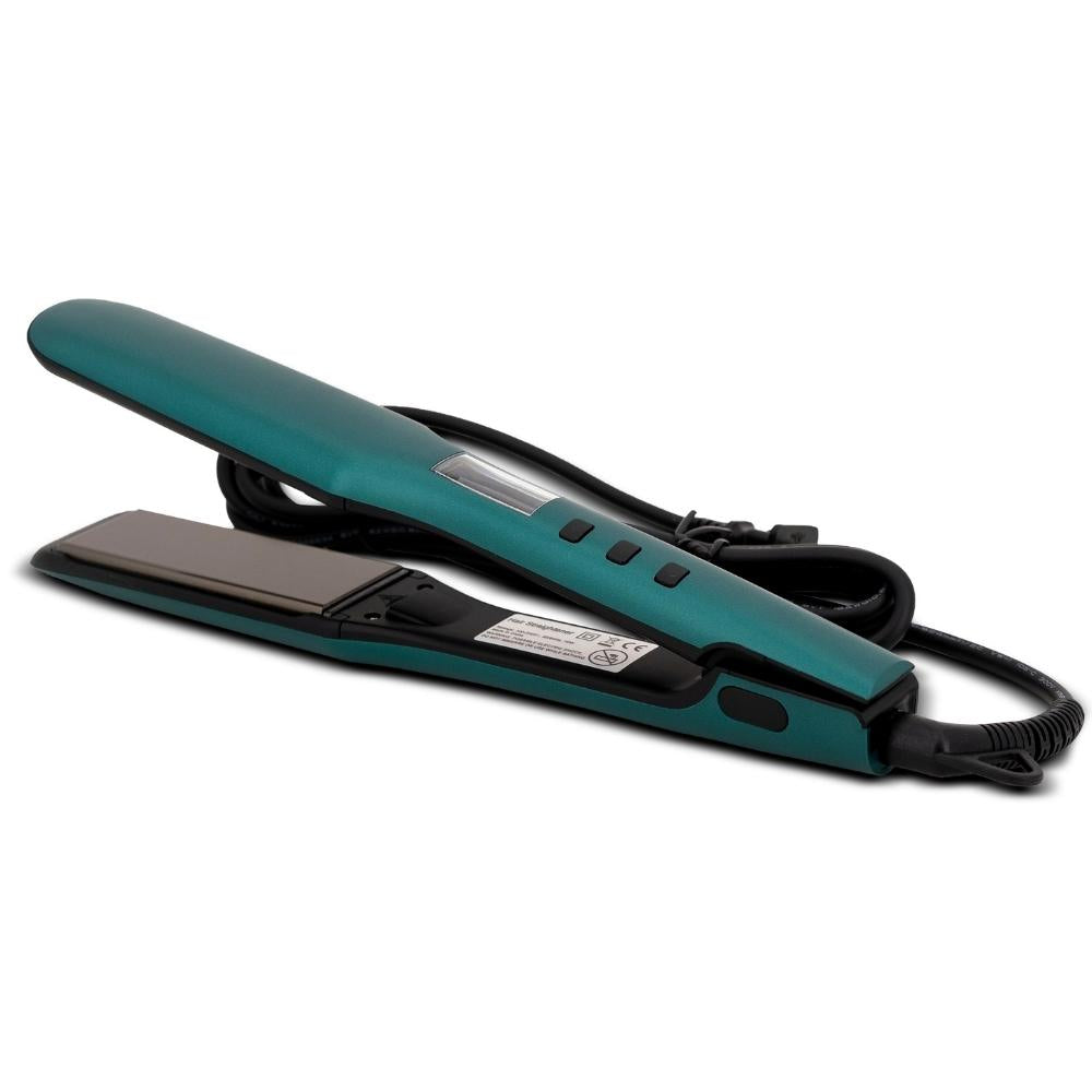 Green Titanium Flat Iron - Inches Matter