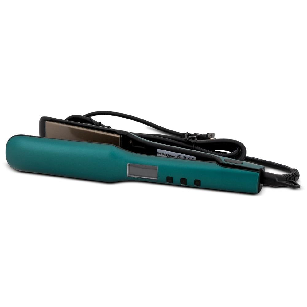 Green Titanium Flat Iron - Inches Matter