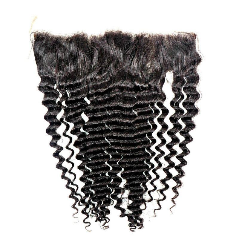 Brazilian Deep Wave Lace Frontal - Inches Matter