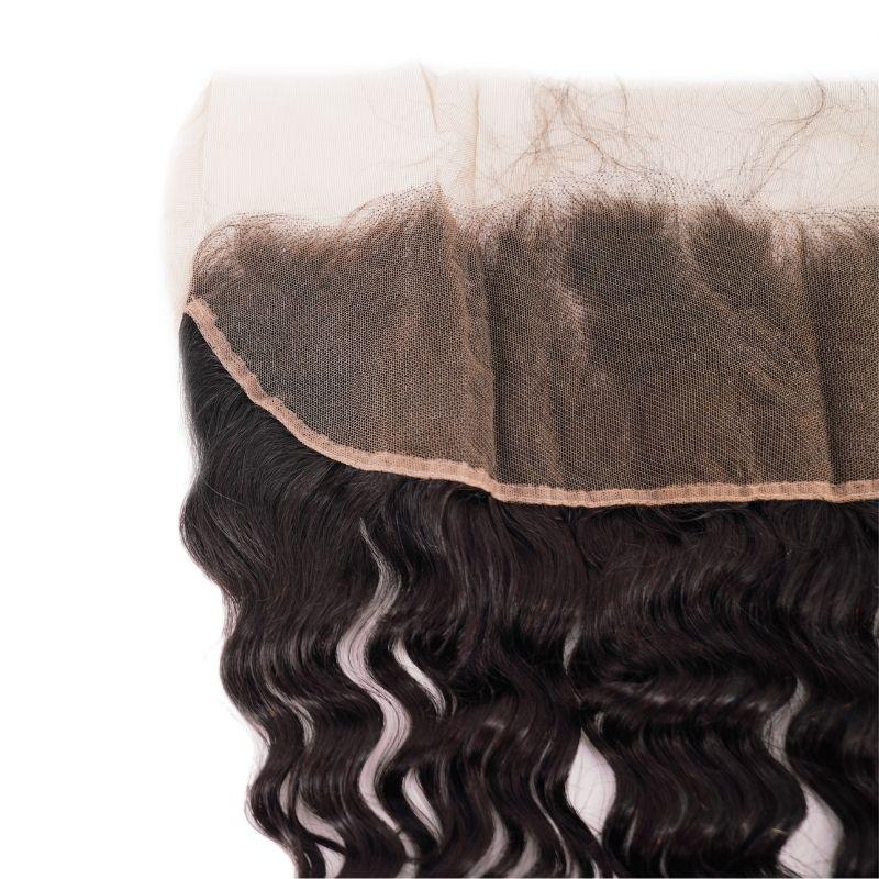 Brazilian Deep Wave Lace Frontal - Inches Matter