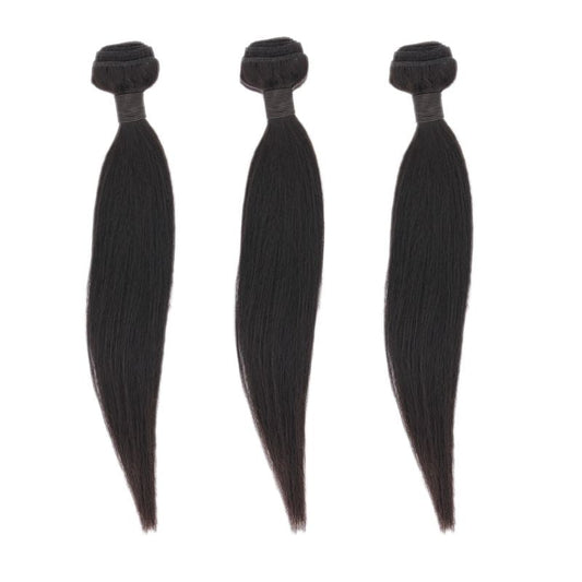 Malaysian Silky Straight Cheap Human Hair Bundles Deal - Inches Matter