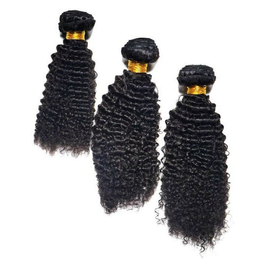 Brazilian Afro Kinky Human Hair Bundles Deal - Inches Matter