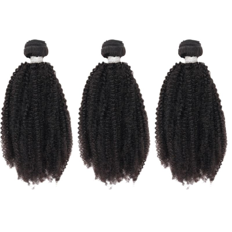 Brazilian Afro Kinky Human Hair Bundles Deal - Inches Matter