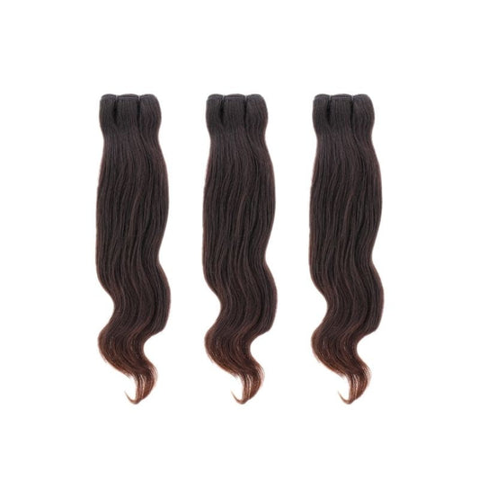 Wavy Indian Hair Cheap Human Hair Bundles Deal - Inches Matter