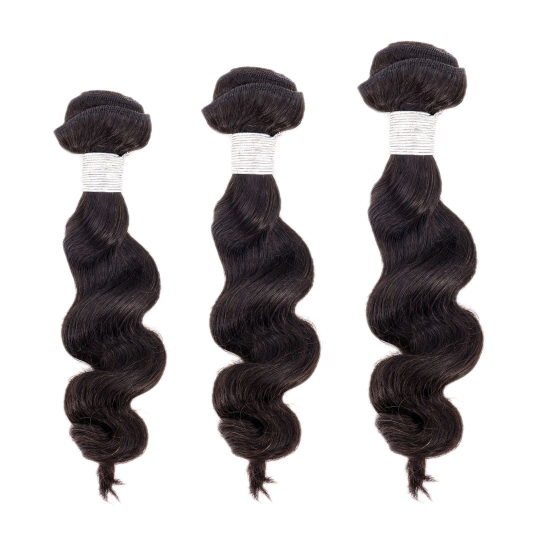 Brazilian Loose Wave Cheap Human Hair Bundles Deal - Inches Matter