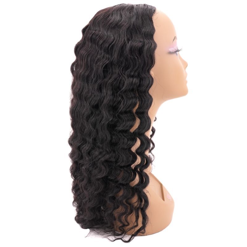 Brazilian Deep Wave U Part Wig - Inches Matter