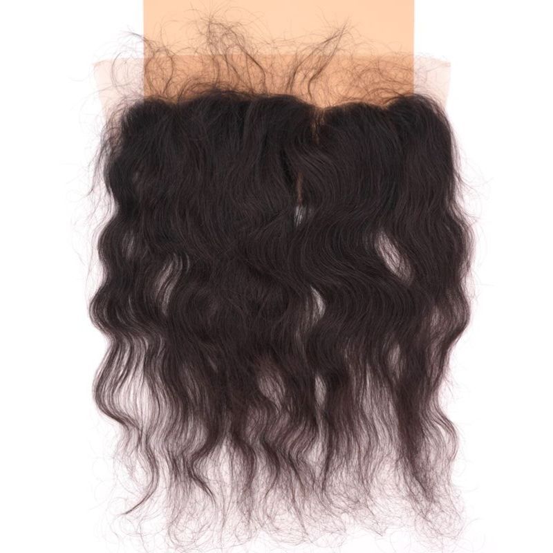 Unprocessed Indian Curly Transparent Frontal - Inches Matter