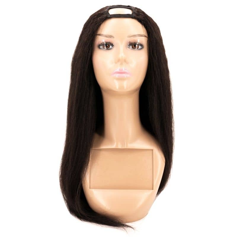 Brazilian Kinky Straight U-Part Wig - Inches Matter